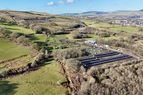 Coed Ely solar farm offers glimpse of low-carbon public sector