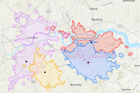 Spatial analysis helps locate women’s health hubs in SE London